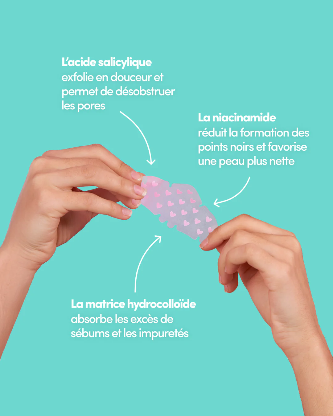 3 x 4 Patchs Nez Hydrocolloïdes - Image 4