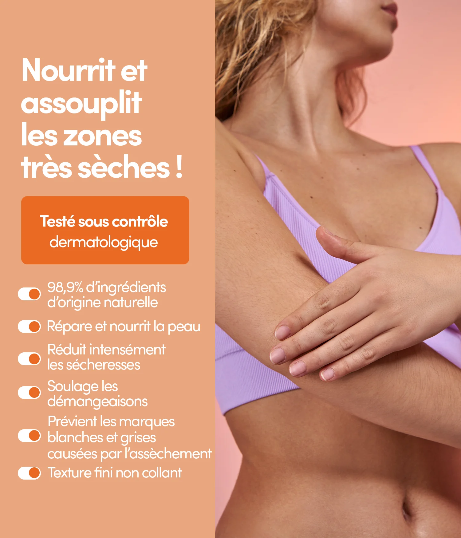 TRIO Sérums Corps - Poils, vergetures & zones sèches - Image 7